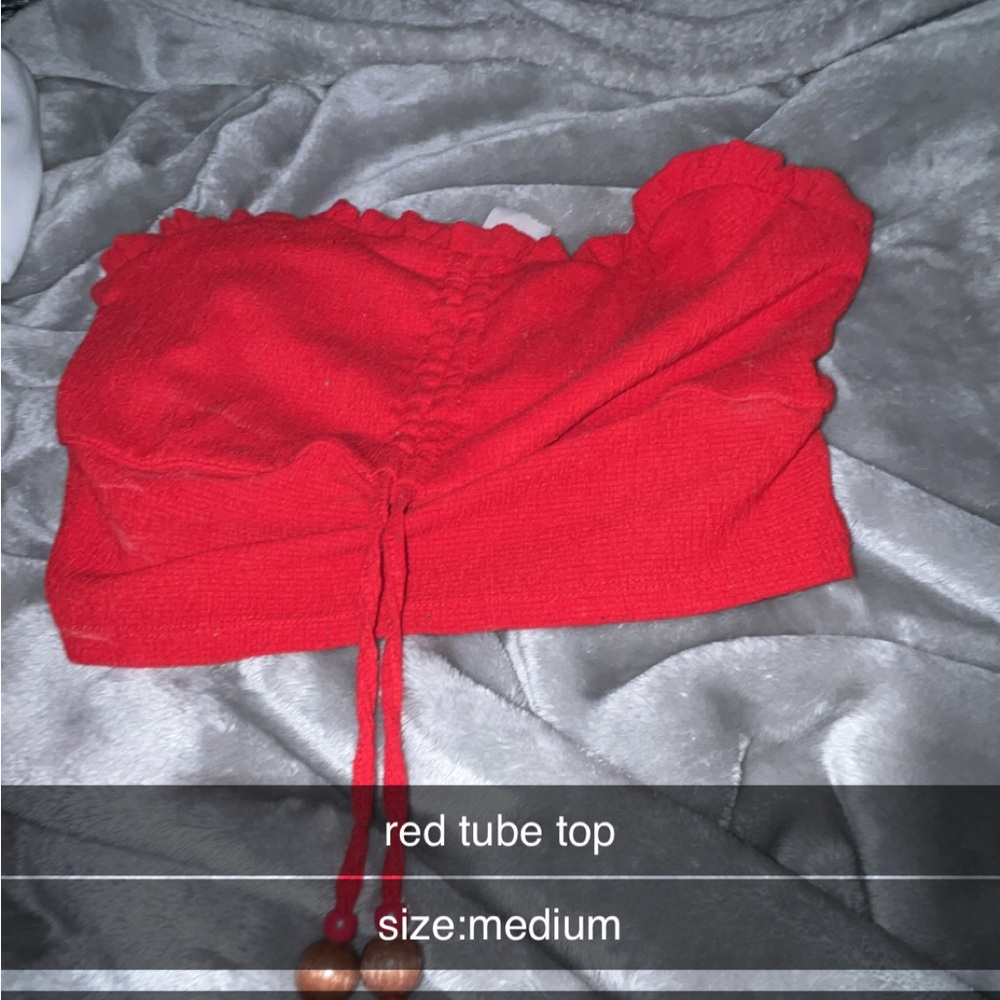 Red Tube Top